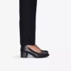 Womens Shaya Poppy Black Leather Pumps Womens Shaya Poppy Black Leather Pumps