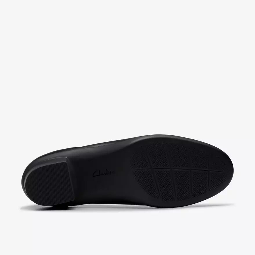 Womens Shaya Poppy Black Leather Pumps Womens Shaya Poppy Black Leather Pumps