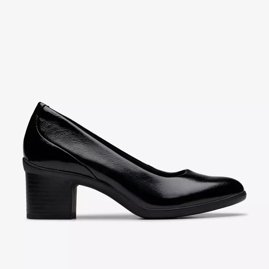 Womens Shaya Poppy Black Patent Pumps Womens Shaya Poppy Black Patent Pumps
