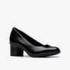 Womens Shaya Poppy Black Patent Pumps Womens Shaya Poppy Black Patent Pumps