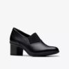 Womens Shaya Tess Black Leather Troer Shoes Womens Shaya Tess Black Leather Troer Shoes