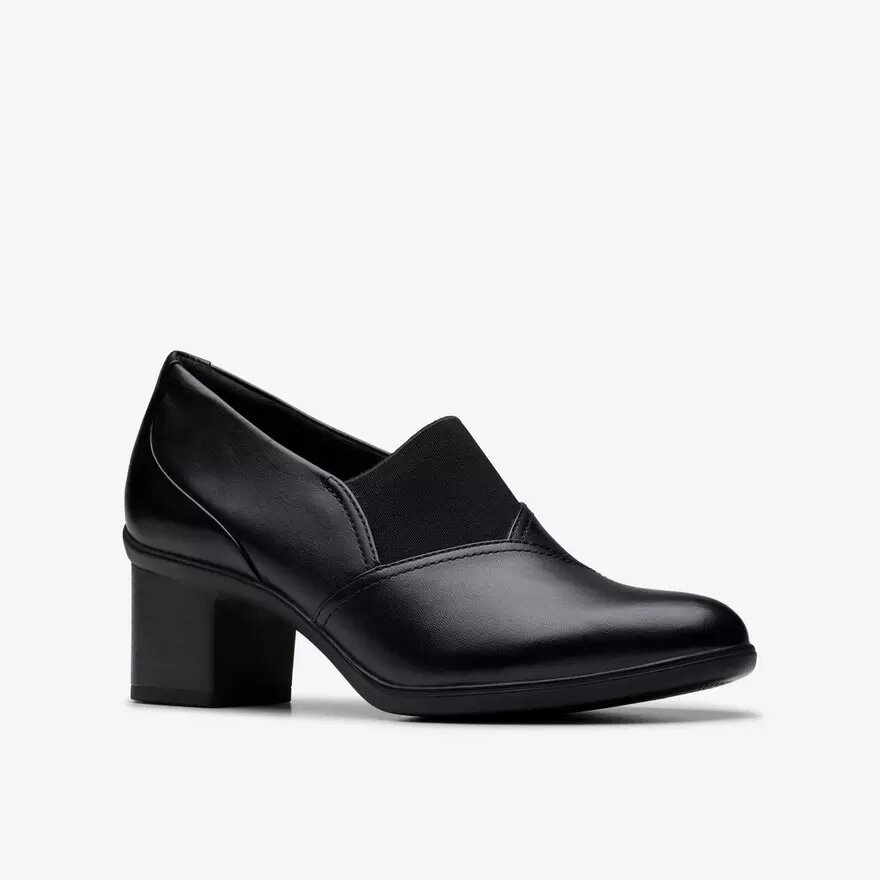 Womens Shaya Tess Black Leather Troer Shoes Womens Shaya Tess Black Leather Troer Shoes
