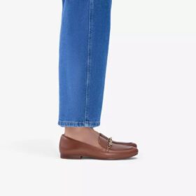 Womens Tamna Iris Tan Leather Loafer