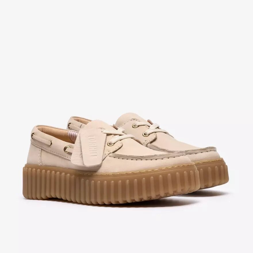 Womens Torhill Boat Cream Nubuck Boat Shoes Womens Torhill Boat Cream Nubuck Boat Shoes