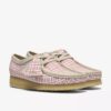 Womens Wallabee Gingham Pink Check Womens Wallabee Gingham Pink Check