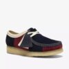 Womens Wallabee Navy Stripe Wallabees Womens Wallabee Navy Stripe Wallabees