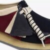 Womens Wallabee Navy Stripe Wallabees Womens Wallabee Navy Stripe Wallabees