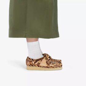 Womens Wallabee Tiger Print