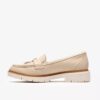 Womens Westlynn Bella Cream Leather Loafers Womens Westlynn Bella Cream Leather Loafers