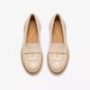 Womens Westlynn Bella Cream Leather Loafers Womens Westlynn Bella Cream Leather Loafers
