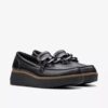 Womens Zylah May Black Leather Loafers Us Womens Zylah May Black Leather Loafers Us