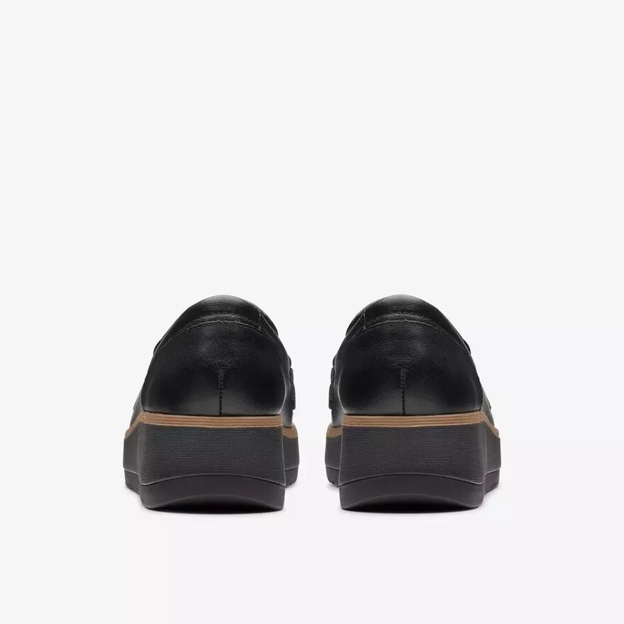 Womens Zylah May Black Leather Loafers Us Womens Zylah May Black Leather Loafers Us